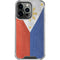 Philippines Flag Distressed iPhone 14 Pro Clear Case